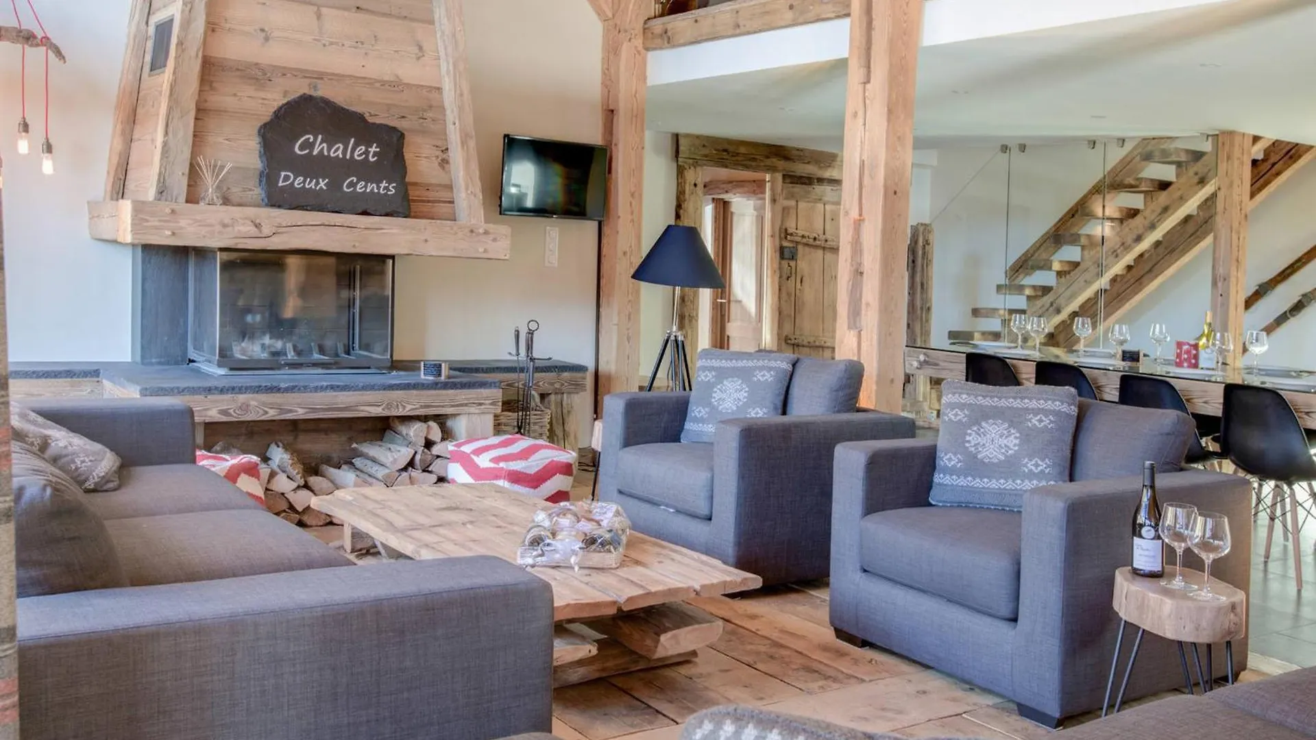 Chalet D'Exception: Ferme 200 Ans Renovee Avec Sauna & Spa - Fr-1-623-18 Les Gets
