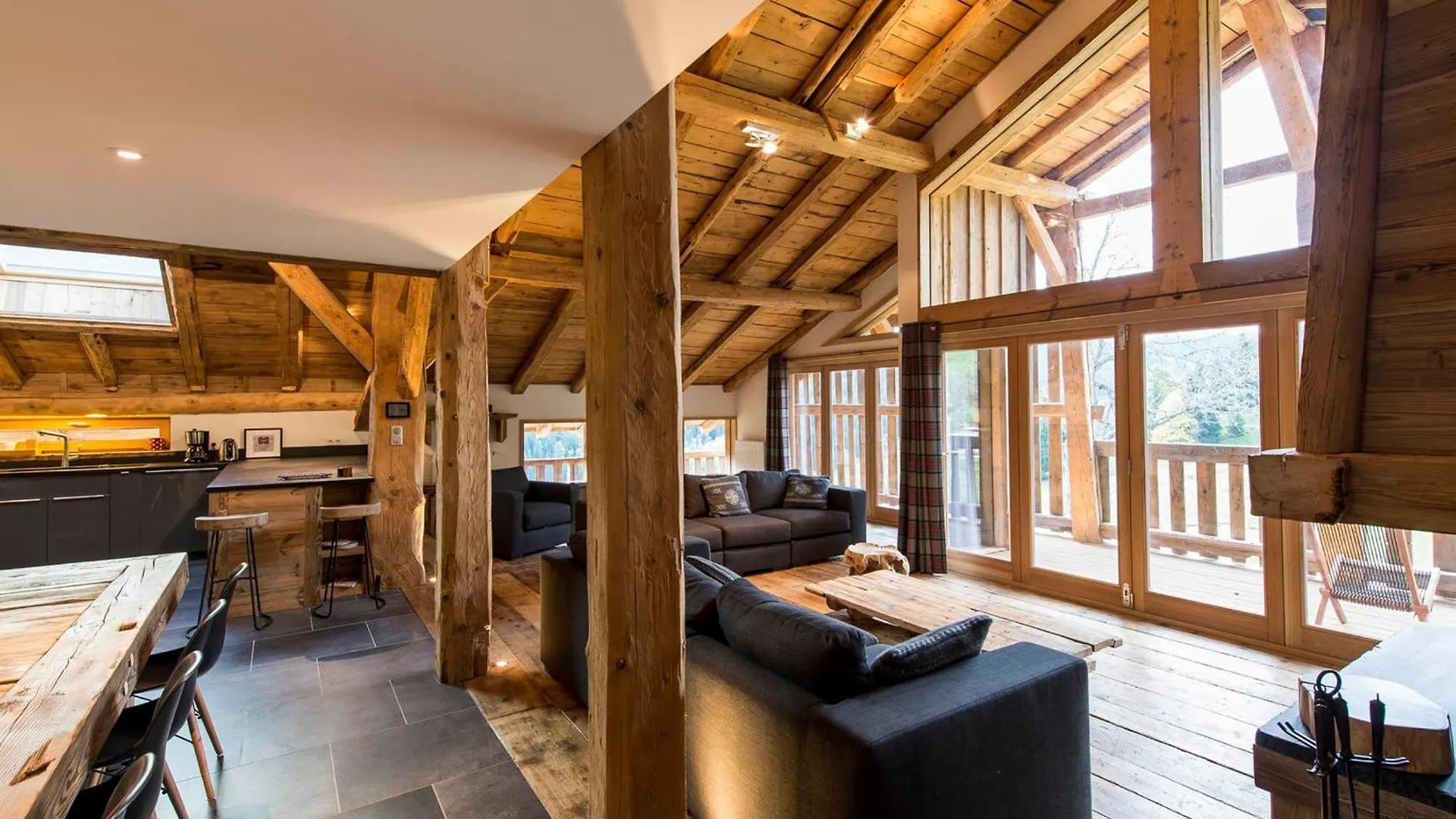 Chalet D'Exception: Ferme 200 Ans Renovee Avec Sauna & Spa - Fr-1-623-18 Les Gets Frankrijk